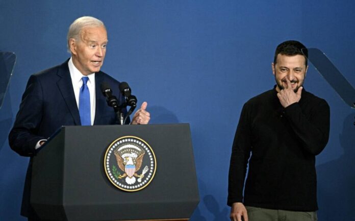 Biden, gafă fără precedent la summitul NATO: L-a prezentat pe Zelenski drept Putin