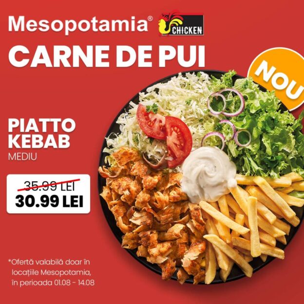 (P) Nou la Mesopotamia, acum și carne de pui!