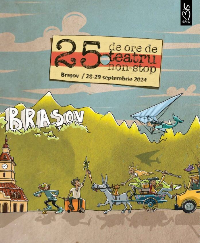 Festivalul „25 de ore de teatru non-stop”, în premieră, în Brașov
