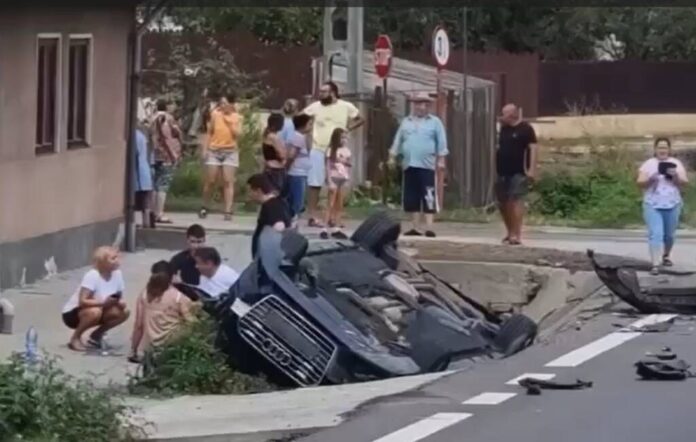 Ministrul Familiei, Natalia Intotero, a fost luată cu ambulanța, în urma unui accident pe Valea Oltului