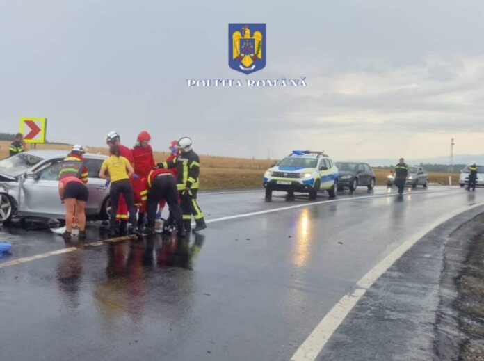 Două persoane au murit într-un accident grav pe DN1, între Codlea și Vlădeni.