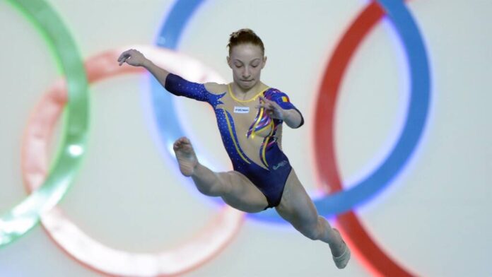 Gimnasta Ana Maria Bărbosu a primit medalia de bronz