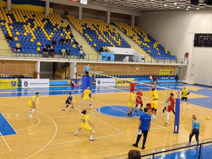 Volei: Antrenament pentru Liga Campionilor. Corona Brașov a trecut de SCM Zalău în patru seturi!