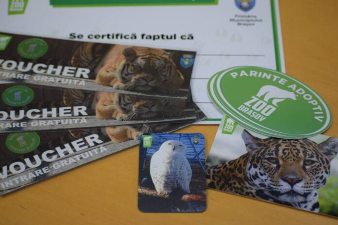Programul de adopții de la Zoo Brașov a ajuns la Părintele Adoptiv cu numărul 100