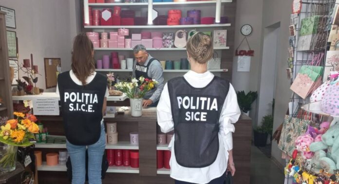Vânzătorii de flori, verificați de polițiștii brașoveni