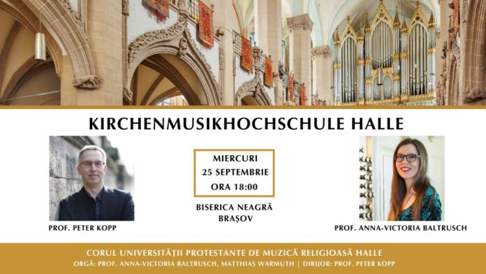 Concert de muzică corală și orgă, la Biserica Neagră