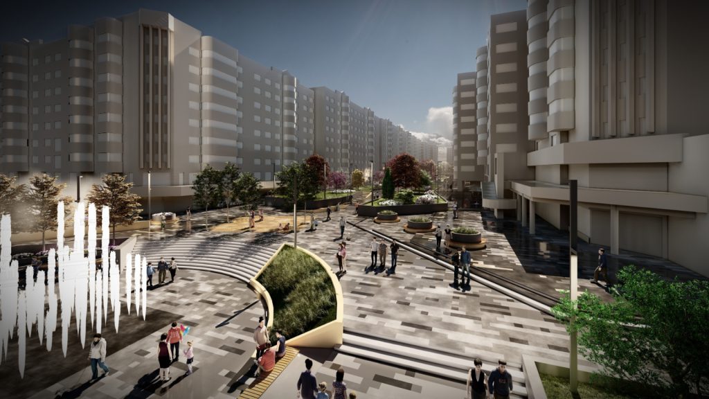 Primăria Brașov a lansat licitația pentru finalizarea proiectului de modernizare a pietonalului din Răcădău