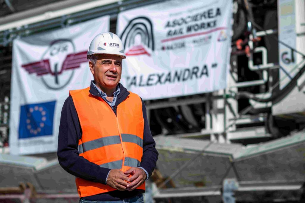 (P) AKTOR deschide un nou front de lucru pe calea ferată Brașov-Sighișoara: a început forarea tunelurilor Homorod pe tronsonul Apața - Cața