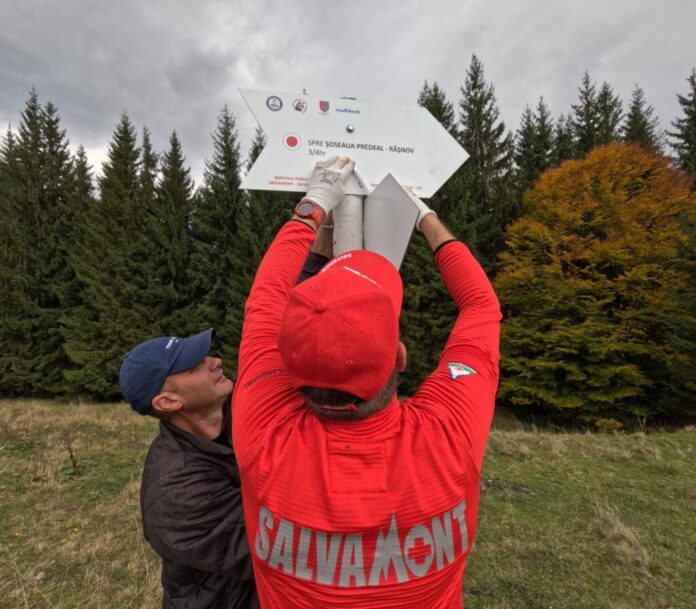 Lucrări de întreținere pe mai multe trasee turistice din Munții Bucegi