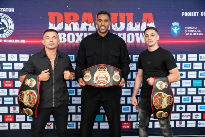 Spectacol și mulți pumni la Gala „Dracula Boxing Show“ de la Brașov