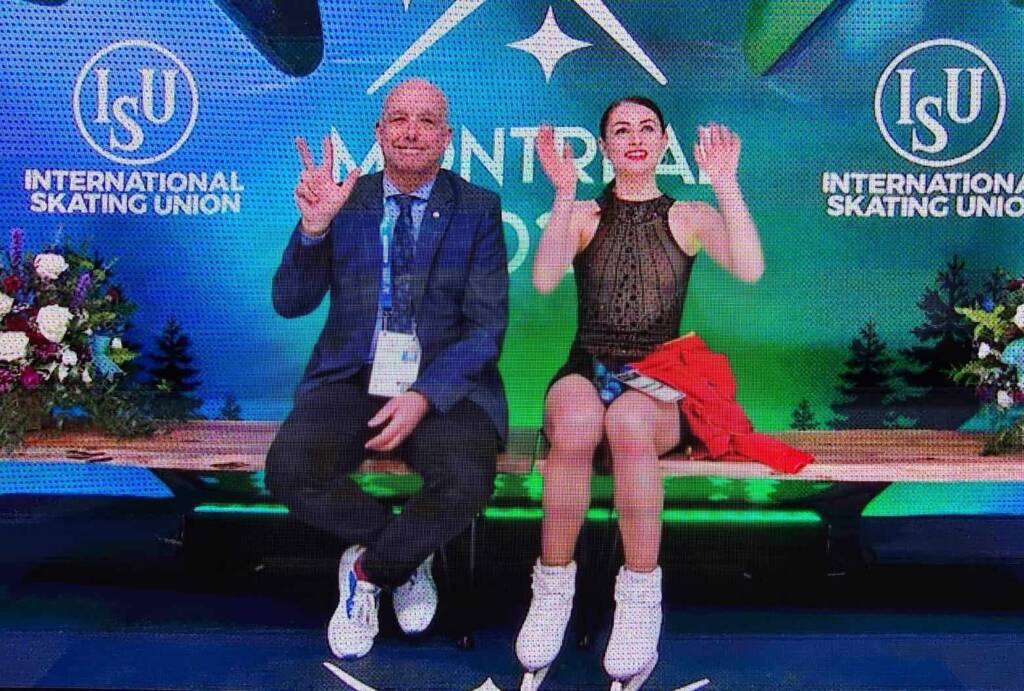 Patinaj artistic. Julia Sauter, sportivă antrenată de brașoveanul Marius Negrea, un nou titlu de campioană națională