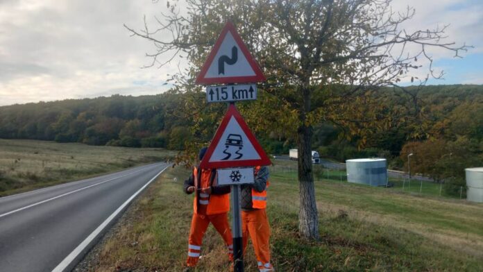 Au apărut primele semne de iarnă, anunță Direcția Regională de Drumuri și Poduri Brașov
