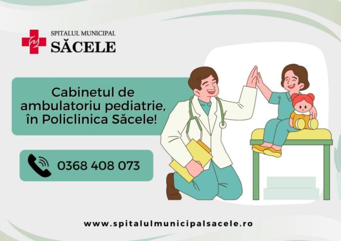 Cabinet de pediatrie, în Policlinica Săcele