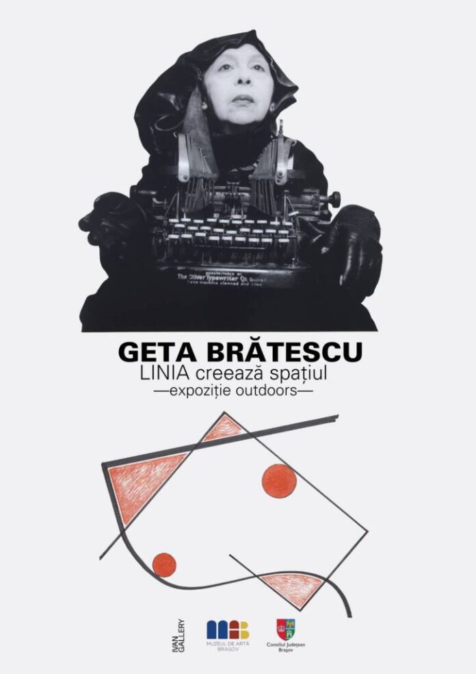 “Geta Brătescu. LINIA creează spațiul”, o nouă expoziție în cadrul programului Window Art al Muzeului de Artă Brașov