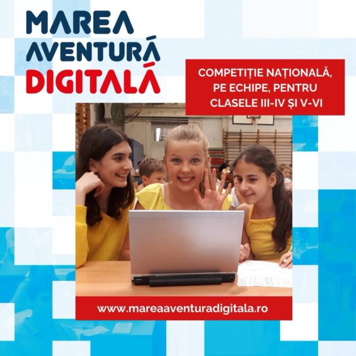 Marea Aventură Digitală, competiție digitală, națională, pentru copii, la Brașov