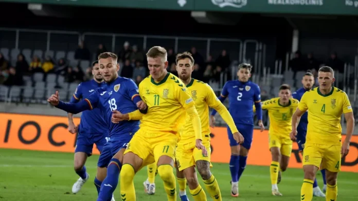 România a învins Lituania cu 2-1 în Liga Națiunilor și rămâne la conducerea grupei