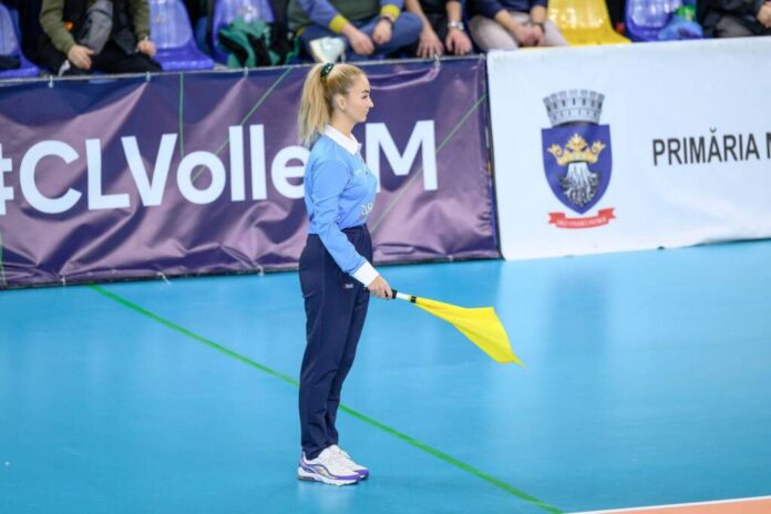 Volei: Diana Slavu, tânăra speranță a arbitrajului brașovean