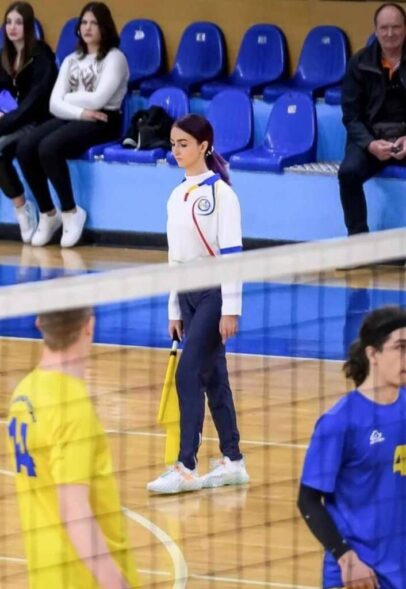 Volei: Diana Slavu, tânăra speranță a arbitrajului brașovean