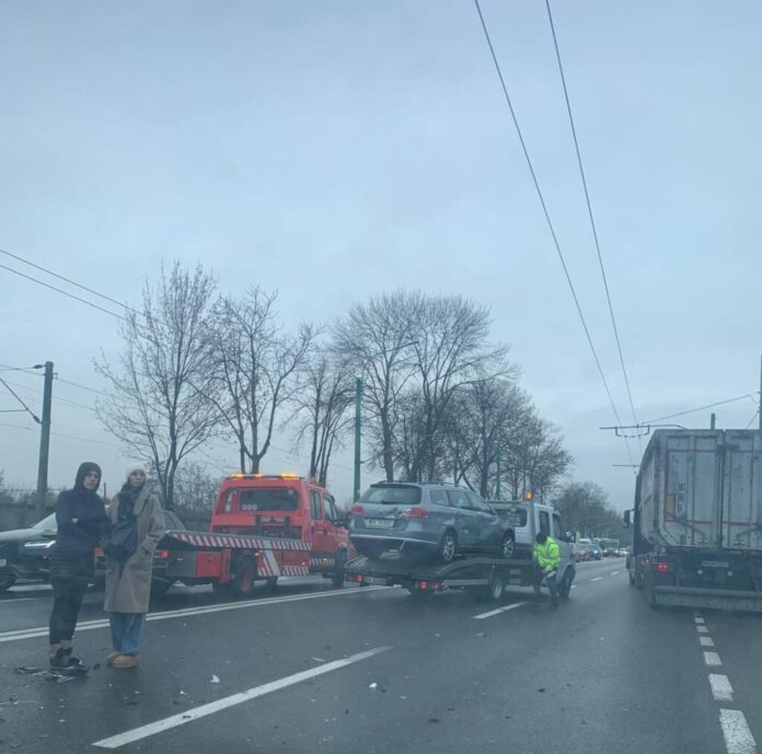 Un accident rutier s-a produs în această dimineață în cartierul Triaj