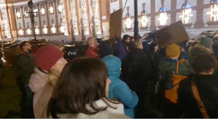 Proteste la Brașov împotriva renumărării voturilor