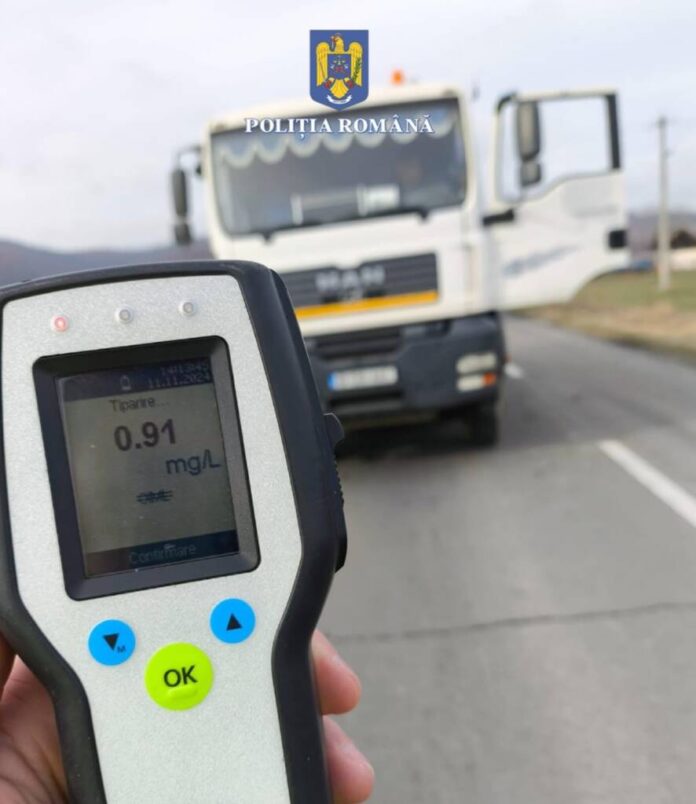 Șofer drogat, prins din cauza vitezei cu care circula prin Brașov. Un conducător de camion sub influența alcoolului, găsit în Zărnești
