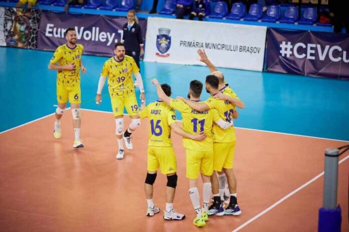 Volei masculin: Corona Brașov, deplasare dificilă la Zalău în runda a 13- a a Diviziei A1