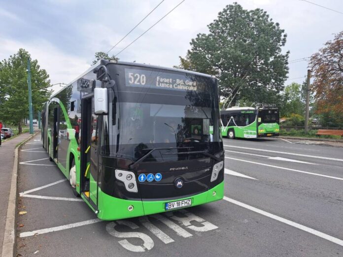 Program modificat la autobuzele de pe liniile metropolitane 310, Brașov - Hălchiu, și 520, Brașov - Prejmer