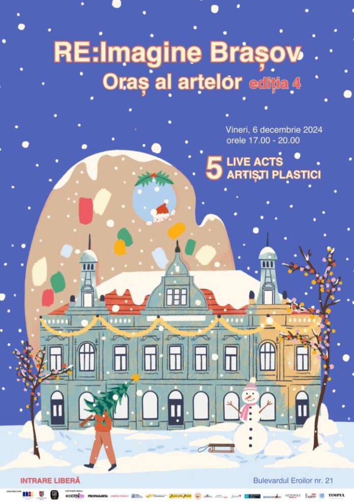 Ultimul eveniment din 2024 al proiectului „Re:Imagine Brașov – Oraș al Artelor”, la Muzeul de Artă Brașov