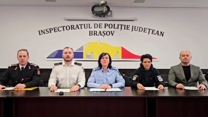 Forțele de ordine asigură liniștea și siguranța de Crăciun în județul Brașov