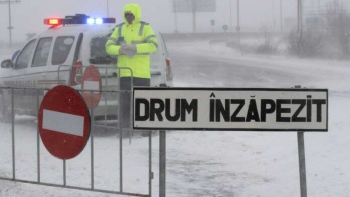 Avertizare Infotrafic: Drumul spre Cota 1400 din Sinaia a fost închis