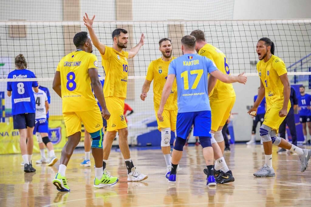 Volei: Corona – Trentino e  meciul anului la Brașov