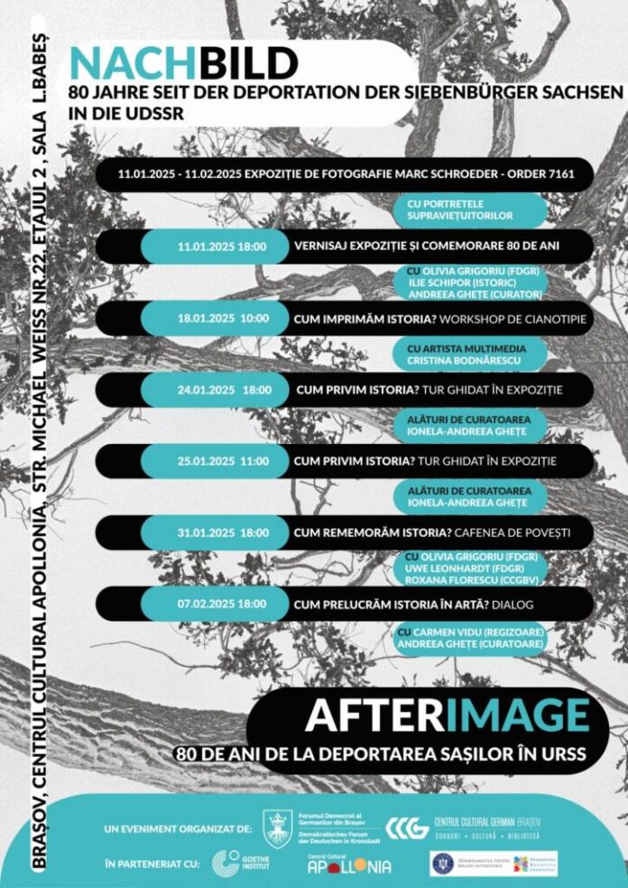 „AfterImage - 80 de ani de la deportarea sașilor în URSS”, la Centrul Cultural Apollonia din Brașov
