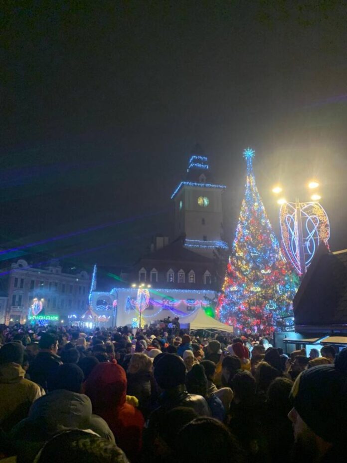Brașovenii, dezamăgiți de artificiile 