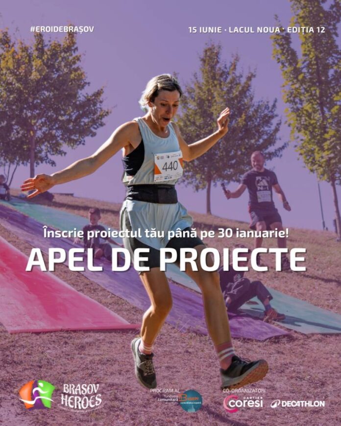 Brașov Heroes ediția #12: Proiectele pentru cursa cu obstacole a comunității se pot depune până pe 30 ianuarie 2025