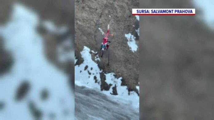 Salvare dramatică în Bucegi: Turiști străini blocați pe Jepii Mici