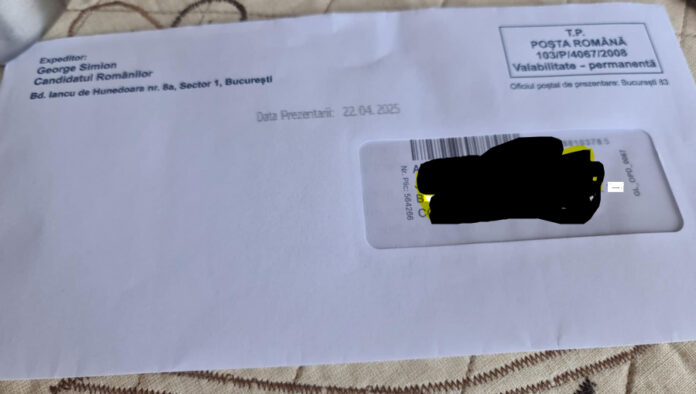 BEJ Brașov are 9 sesizări privind scrisorile către pensionari trimise de George Simion