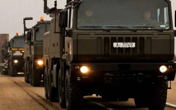 În județul Brașov vor trece convoaie militare, pentru exercițiul SARMIS 25.1