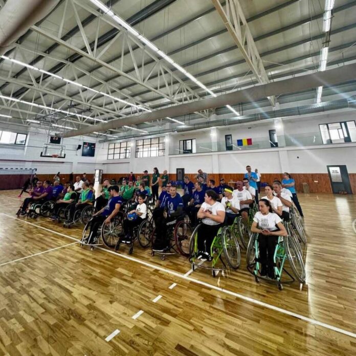 Foto, Video: CSU Brașov și-a păstrat titlul de campioană națională la baschet in fotoliu rulant. Brașovenii au câștigat finala cu sibienii