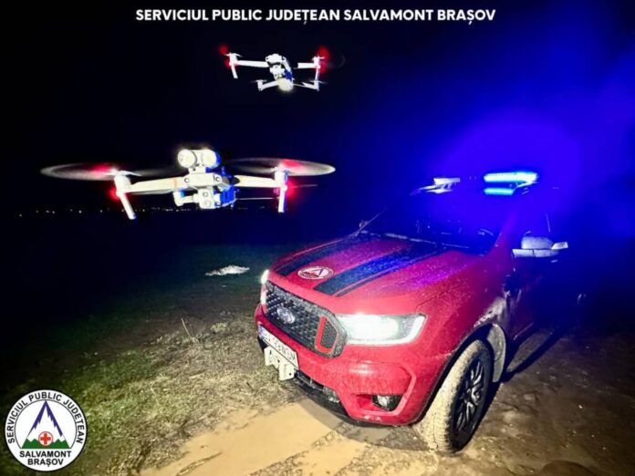 Dronă modernă, la Salvamont Victoria, pentru zona munților Făgăraș, pentru intervenții mai rapide și mai eficiente