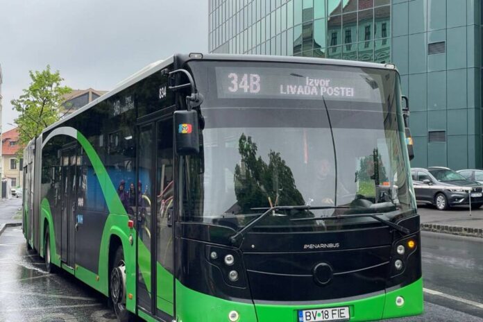 Brașov: Mai multe autobuze pe linia de transport 34B