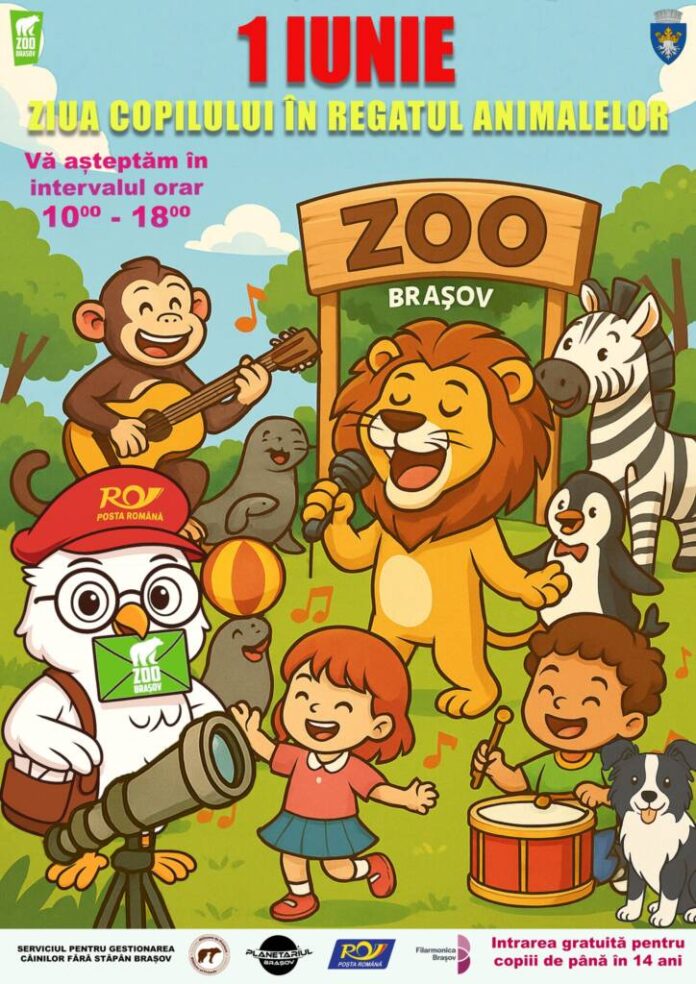 Intrare gratuită pentru copii la Grădina Zoologică Brașov, în 1 iunie