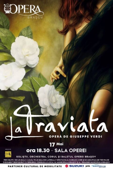 „Traviata”, pe scena Operei Brașov. Premiera a avut loc la Teatro La Fenice din Veneția, în data de 6 martie 1853