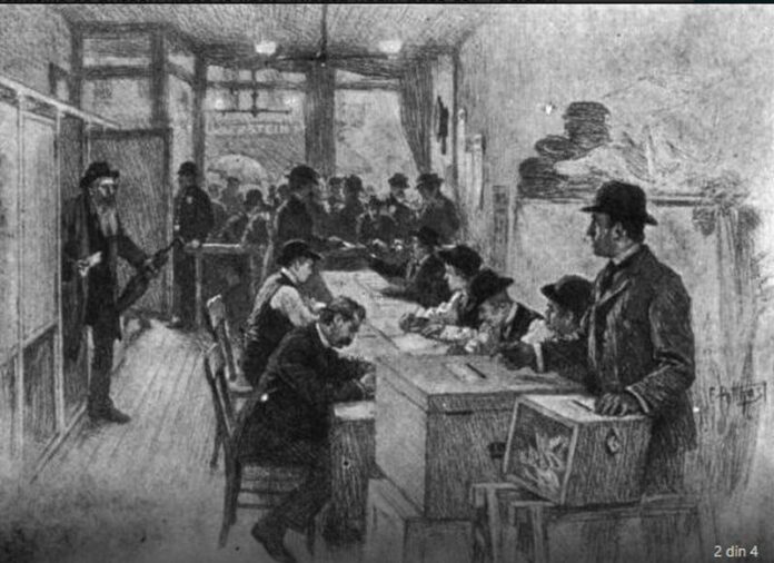 La urne, de 106 ani: Maşina de votare, invenţie românească