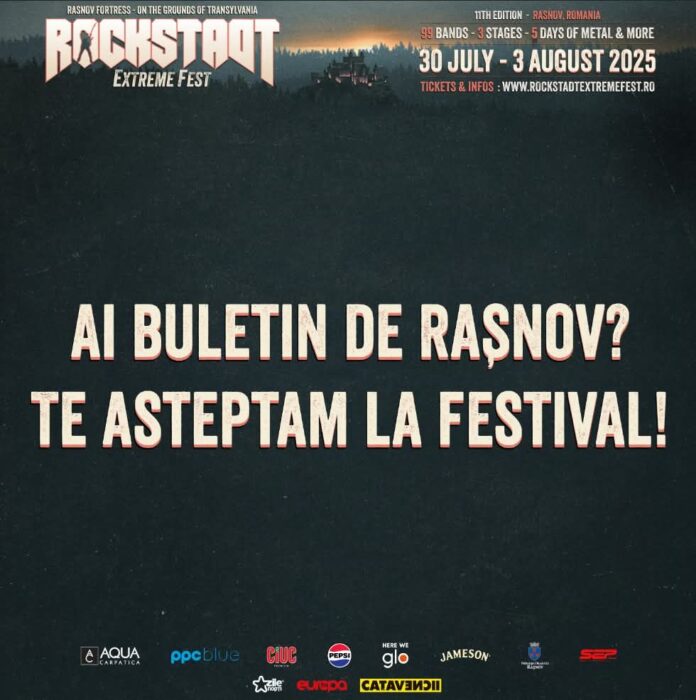 Prețuri speciale pentru locuitorii din Râșnov, pentru Rockstadt Extreme Fest