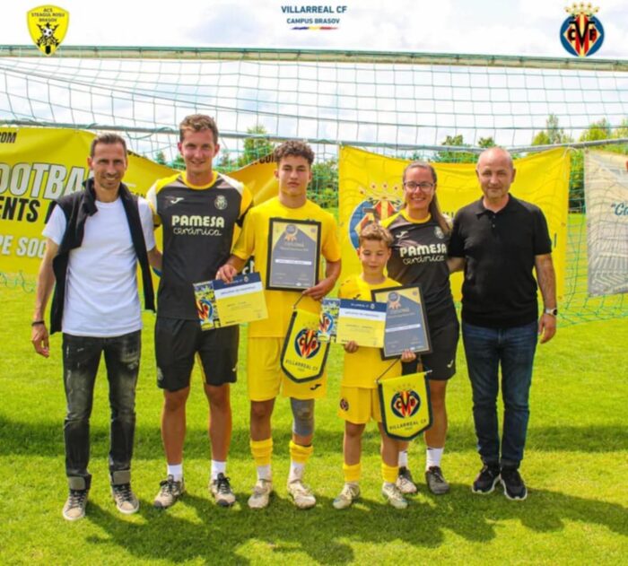 Villarreal a venit la Brașov. Cristian Iordănescu (Luceafărul Târgoviște) și Andrei Barna (Colțea Brașov) au fost selecționați la "Villarreal Yellow Cup Summer” 2026