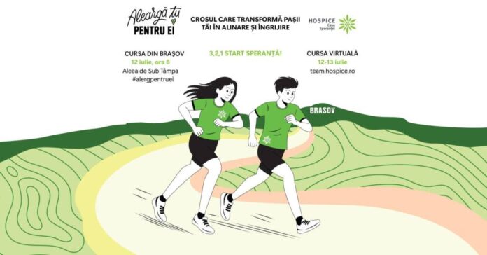 Pentru susținerea serviciilor gratuite de îngrijire paliativă oferite de HOSPICE Casa Speranței: Start înscrieri la Crosul caritabil 