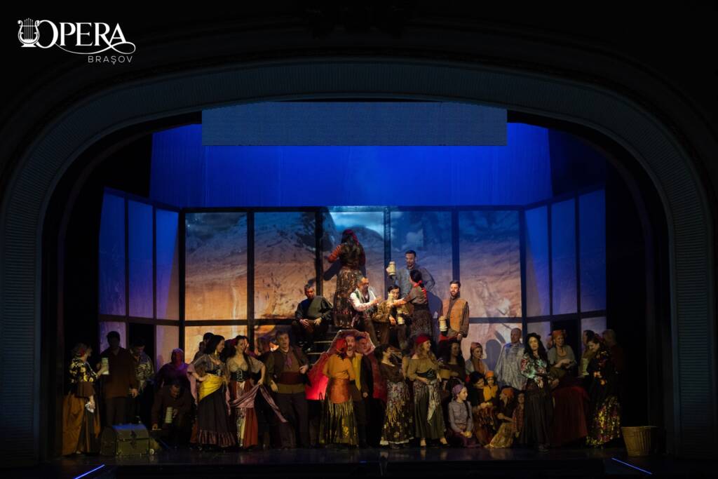 „Il Trovatore”, pe scena Operei Brașov. Premiera mondială a avut loc pe 19 ianuarie 1853, la Teatrul Apollo din Roma