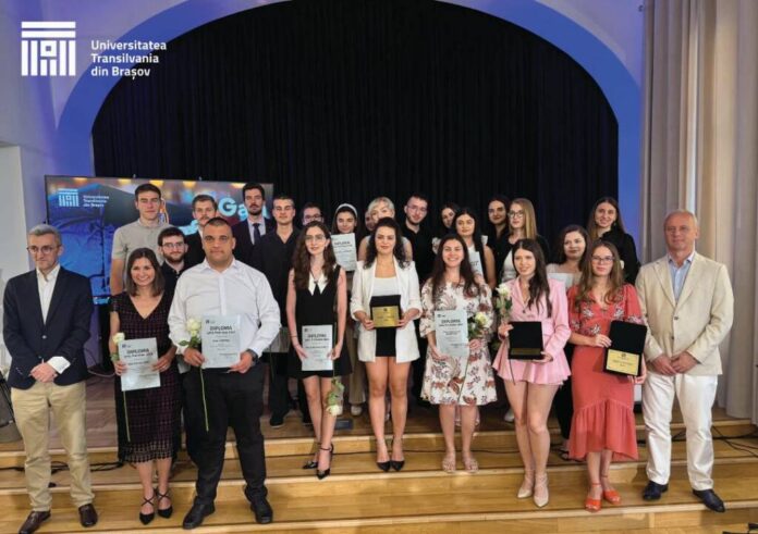 Șefi promoție Universitatea Transilvania Brașov recompense