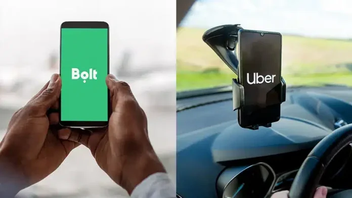 Protest al șoferilor Bolt și Uber din Braşov: 