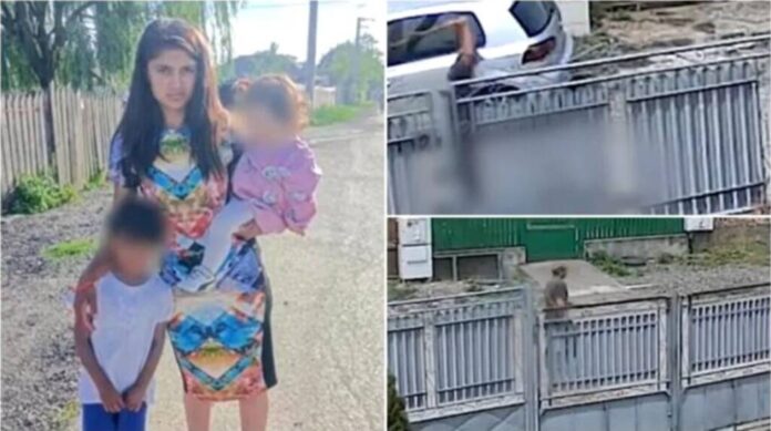 Tânără însărcinată, ucisă de concubin cu un topor. Copiii au asistat la crimă.